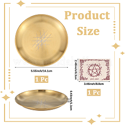 Подставка для свечей из нержавеющей стали&nbsp;AJEW-WH20019-90A