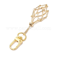 2 pz 2 stili di catene in ottone con catenelle e decorazioni pendenti in pietra&nbsp;HJEW-JM02034-01