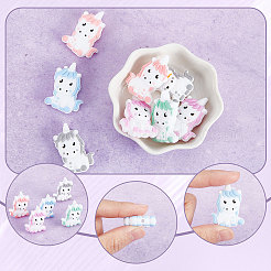 10шт 5 цвета силиконовые бусины SIL-SC0001-13