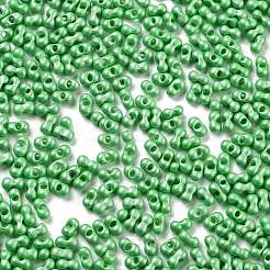 Perline di semi di vetro di colori opachi&nbsp;SEED-A033-06O