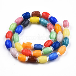 Бусы лэмпворк ручной работы&nbsp;LAMP-N023-004