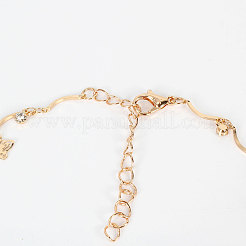 Алюминиевые хрустальные стразы бабочка кисточка ожерелья для женщин&nbsp;FS-WG607C8-01