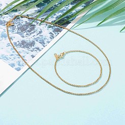 Комплект из цепочек и ожерелий из нержавеющей стали 304 SJEW-JS01180