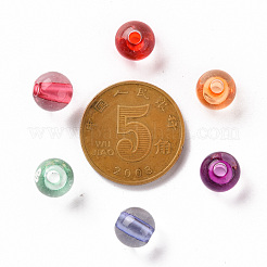 Прозрачные акриловые бусины TACR-S154-02A