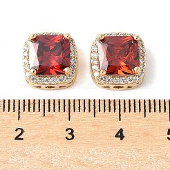 Латунные микро проложить кубического циркония бусы&nbsp;KK-A253-20G-02