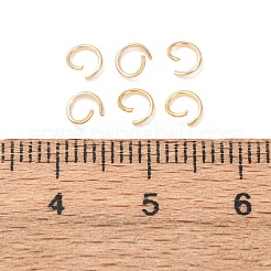 Messing Open Ringe springen&nbsp;KK-G604-08G-19