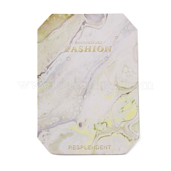 Бумажные карты дисплея серьги&nbsp;CDIS-WH0006-04B