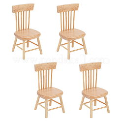 Mini-Holzstühle&nbsp;AJEW-WH0041-76B