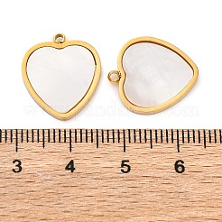 Ионное покрытие (ip) 304 нержавеющая сталь pave натуральные подвески из ракушек&nbsp;STAS-Z100-02G-02