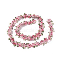 Лента с цветочной отделкой из полиэстера&nbsp;OCOR-XCP0001-41