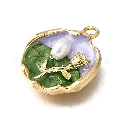 Подвески из эмали и сплава ENAM-K076-04B-G