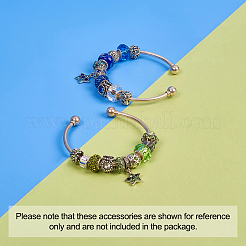 Legierung Rhinestone European Beads&nbsp;MPDL-TA0001-01