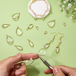 18 pz 3 stili di ciondoli in vetro&nbsp;KK-SZ0002-63