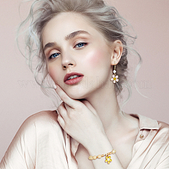 50шт 5 цвета сплава эмалевые подвески&nbsp;ENAM-HY0003-02