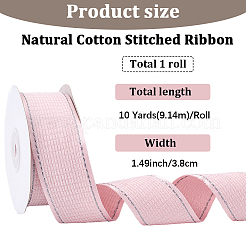 Двусторонняя бархатная лента из полиэстера SRIB-WH20020-040B-05