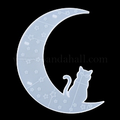 Плавающая полка в форме луны&nbsp;DIY-G093-02G