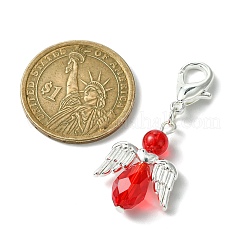 Стеклянные подвески в виде ангела&nbsp;HJEW-JM01546