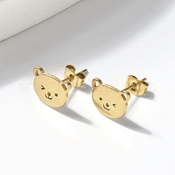 Серьги-гвоздики из нержавеющей стали 304&nbsp;LS-STAS-E501-22G