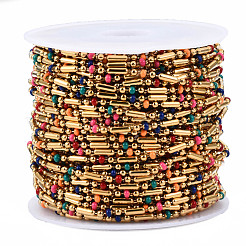 Шариковые цепи из нержавеющей стали 304 и эмали&nbsp;CHS-Q004-006-NF