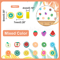 Кабошоны из полимерной глины ручной работы CLAY-PH0001-48