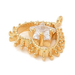 Латунные микро проложить кубического циркония подвески&nbsp;KK-I380-21G