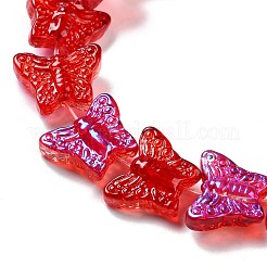 Прозрачные стеклянные бусины GLAA-F114-04A