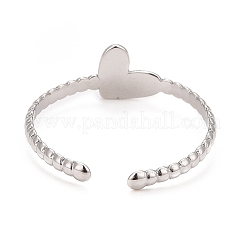 Открытое кольцо-манжета с кристаллами и стразами&nbsp;LS-RJEW-C025-39P