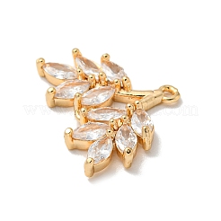 Colgante micropavé cubic zirconia de latón&nbsp;X-KK-K378-23G