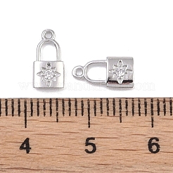 Латунные микропаве прозрачные подвески с фианитом KK-K351-36P