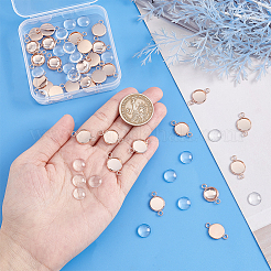 Набор для изготовления плоского круглого купольного соединителя своими руками DIY-UN0003-77A-RG