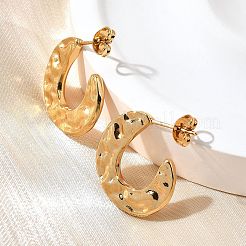 Серьги-гвоздики из нержавеющей стали 304 для женщин EJEW-L296-080G