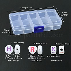 500шт 5 стиля непрозрачные белые акриловые бусины MACR-YW0002-43