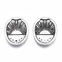 Соединители из сплава в тибетском стиле&nbsp;PALLOY-Q441-071-RS