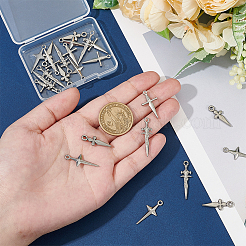 24 шт. 4 стиля подвески из нержавеющей стали 304 STAS-UN0060-02