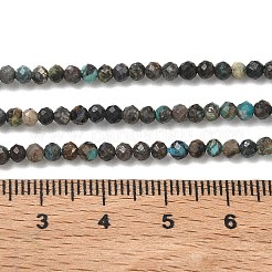 Natürliche afrikanische türkis (jasper) perlen stränge&nbsp;G-RM241221-B9