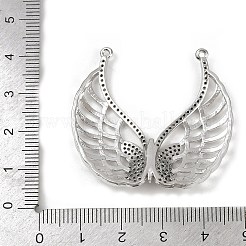 Латунные микро проложить кубического циркония подвески KK-M322-24P