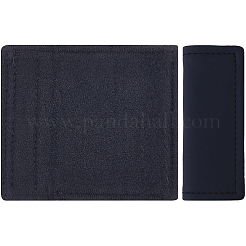 2 шт. защитный чехол для ручки двери автомобиля из искусственной кожи&nbsp;AJEW-CL0002-56C