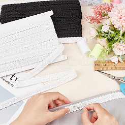 2 карточка 2-х цветная отделка из полиэстерового плетеного кружева OCOR-FG0001-96