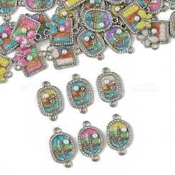 30 шт. 3 стиля подвески-коннекторы из сплава с кристаллами ENAM-FS0003-71P