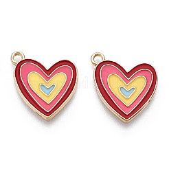 Подвески из эмали и сплава ENAM-T009-64-RS