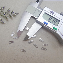 Некорневая хирургическая нержавеющая сталь 316 с цепочками&nbsp;STAS-L236-04B