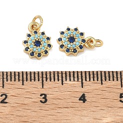 Colgante micropavé cubic zirconia de latón&nbsp;LS-KK-A291-30G