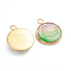 Кулоны из смолы с принтом&nbsp;RESI-L032-B