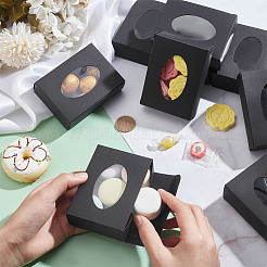 Прямоугольные складные коробки для хранения бумаги CON-WH0106-01A-01