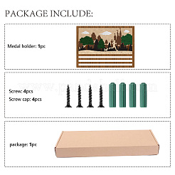 Деревянная подставка для медалей&nbsp;AJEW-WH20031-002