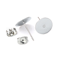 100 шт. фурнитура для сережек-гвоздиков из нержавеющей стали 304 STAS-YW0001-43B