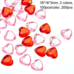 Акриловые стразы - кабошоны  GACR-SZ0001-04