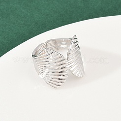 Латунные манжеты для женщин&nbsp;RJEW-H256-19-P