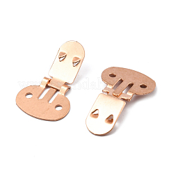 Fermagli per scarpe piatte in ferro&nbsp;IFIN-WH0072-01A-RG
