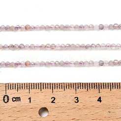 Chapelets de perles en améthyste naturelle&nbsp;G-RM2025-29-2mm